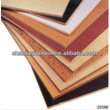 Hoja de madera mdf de melamina con gran precio